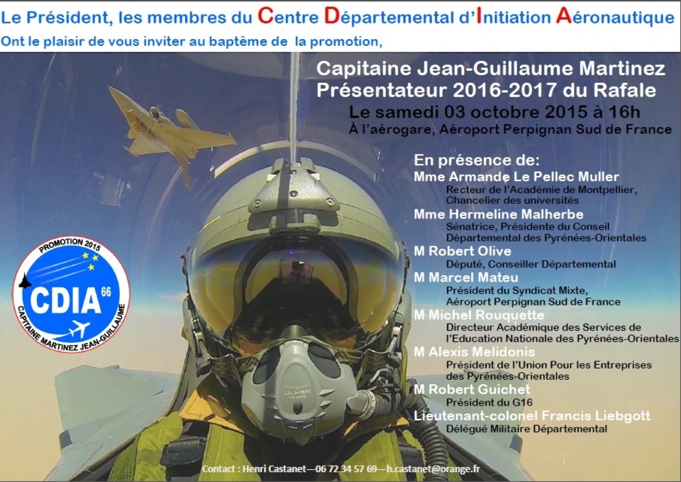 Baptme de la promotion 2015