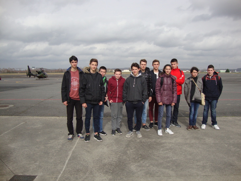 sur le tarmac
