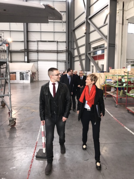 Mme le Recteur et Maxime