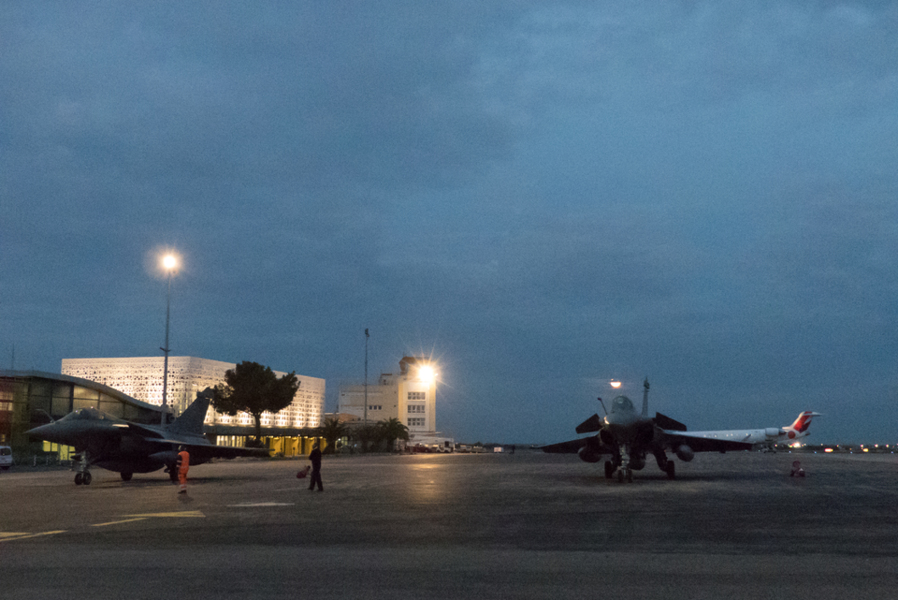 Mise en route nocturne...